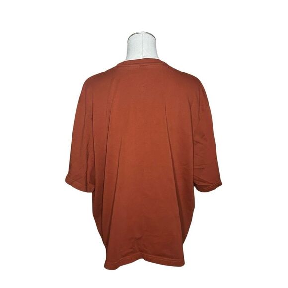 The Nike Tee Brown Short Sleeve T-shirt Loose Fit Size XL Crew Neck Basic - Picture 5 of 12